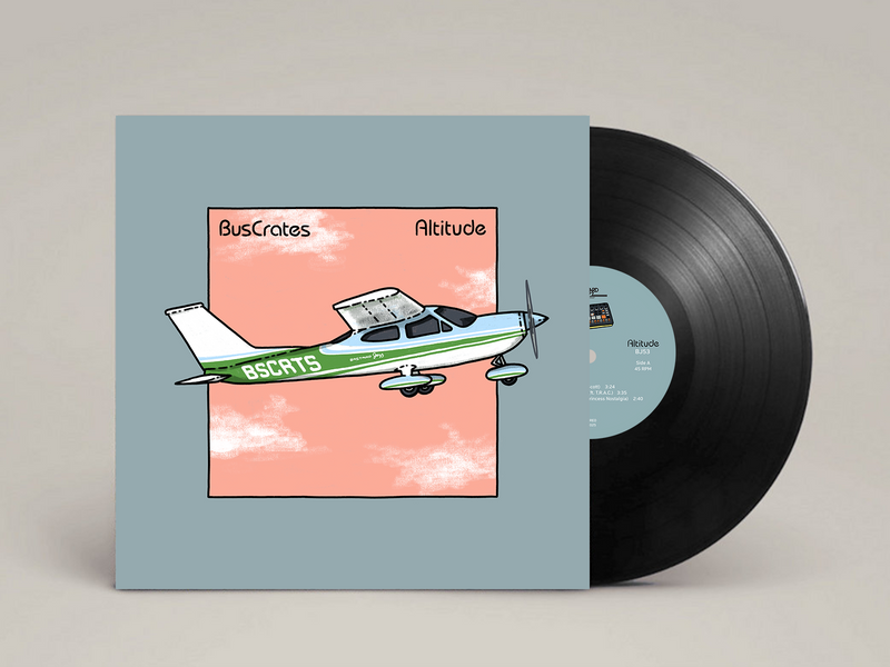 BusCrates - Altitude EP 12" Black Vinyl