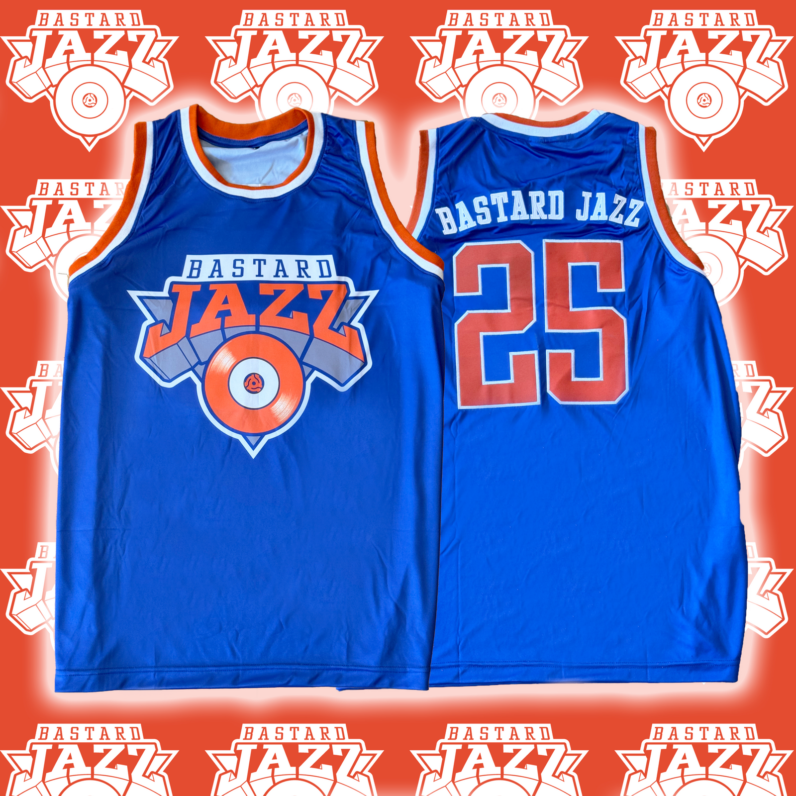 BJ25 x Knicks Basketball Jersey – Bastard Jazz Recordings