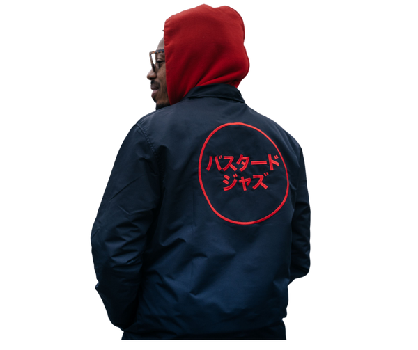 Bastard Jazz Embroidered Japanese Logo Coach Jackets – Bastard Bastard Jazz Embroidered Japanese Logo Coach Jackets – Bastard